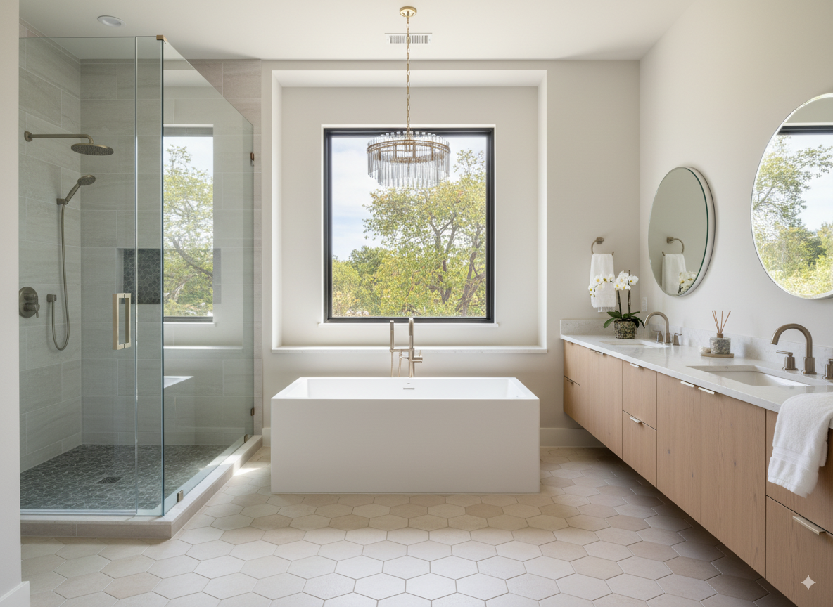 Modern bathroom design